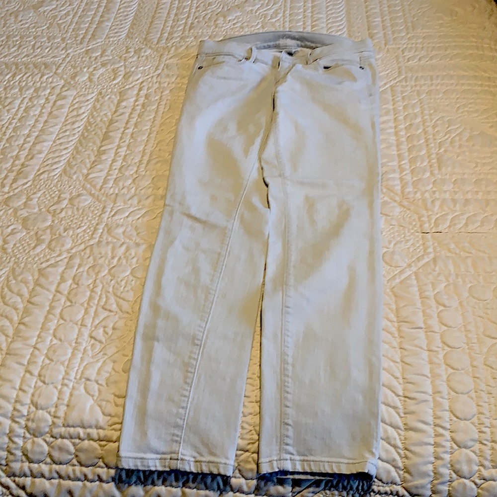 Pale grey jeans